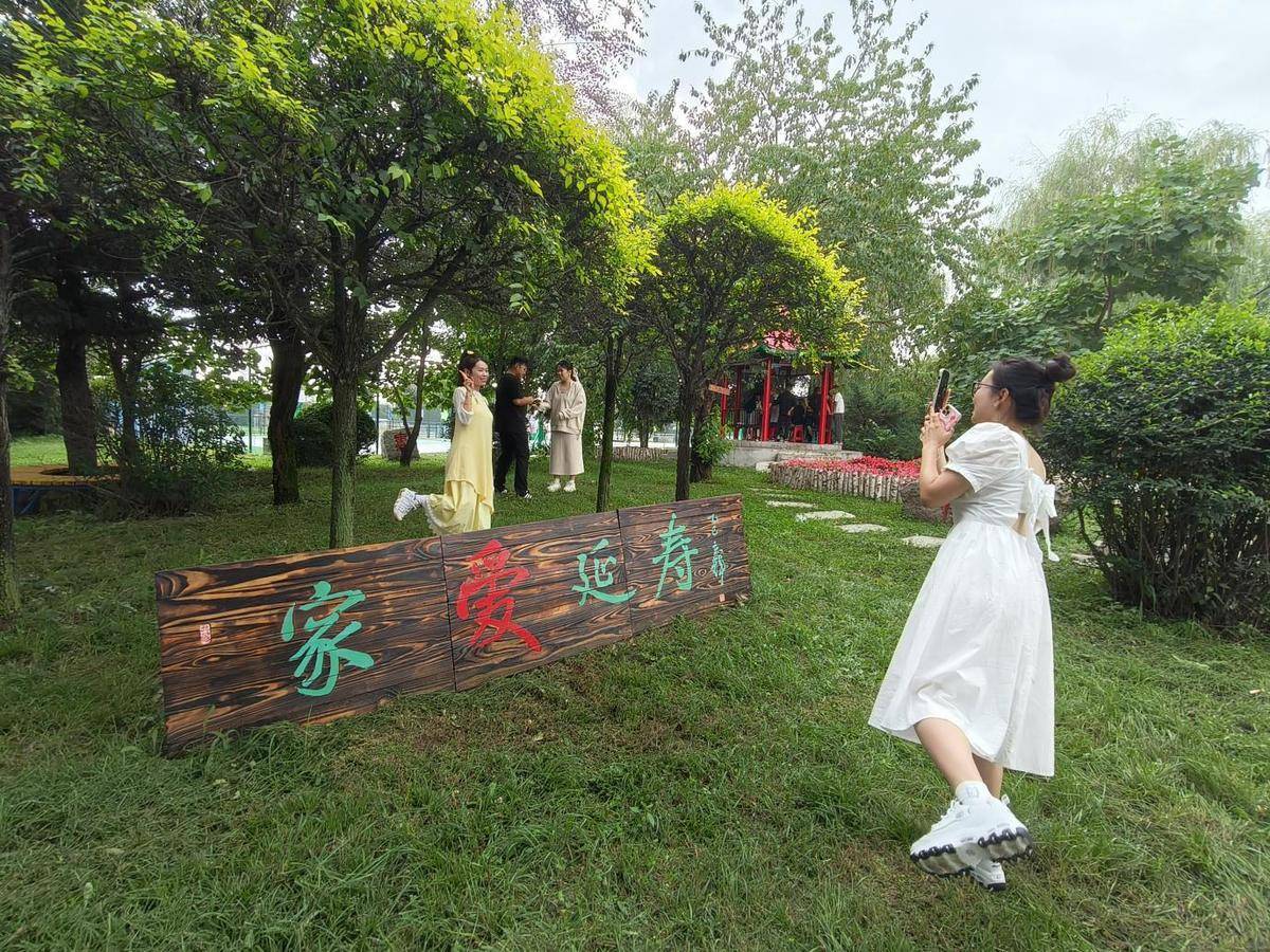 延寿县40座“口袋公园”装满民生幸福开元棋牌推窗能见绿 移步可闻香——(图2)