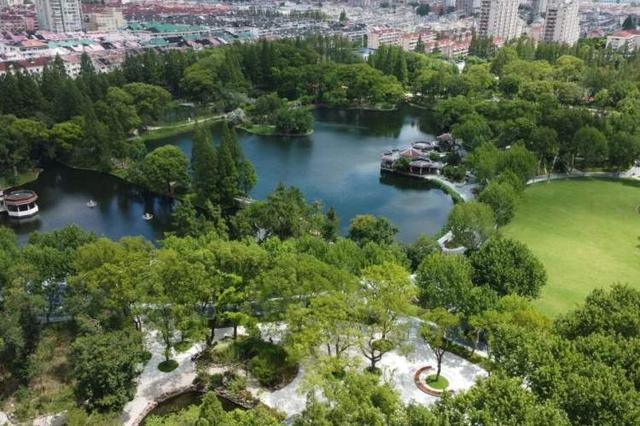 于上世纪60年代的大象滑梯全新亮相还带来一个儿童乐园开元棋牌网站这个滑梯你小时候玩过吗？杨浦公园改造始(图6)